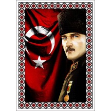 Atatürk Halı Portresi 50 x 70 cm. No:10