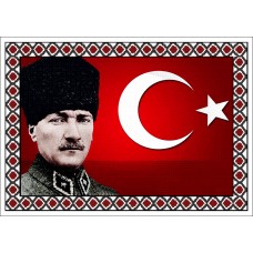 Atatürk Halı Portresi 50 x 70 cm. No:20