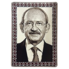 Kemal Kılıçdaroğlu Halı Portresi 50 x 70 cm. No:1