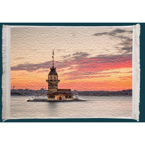 Manzaralı Duvar Kilimi No 34