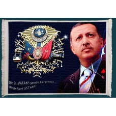 Recep Tayyip Erdoğan Duvar Kilimi No: 4