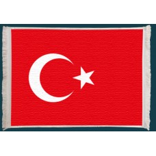 Türk Bayrağı Duvar Kilimi