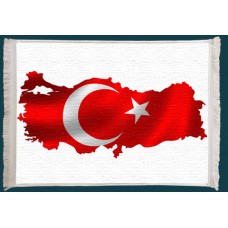 Türkiye Haritası Duvar Kilimi No: 2