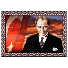 Atatürk Halı Portresi 50 x 70 cm. No:19