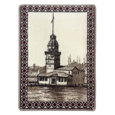 Kız Kulesi Halı Portresi 50 x 70 cm. No:1