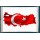 Türkiye Haritası Duvar Kilimi No: 2